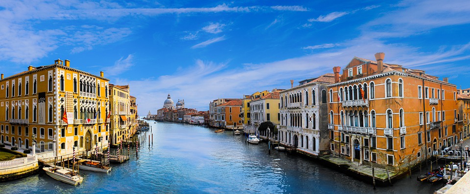 Benátky jsou krásné.